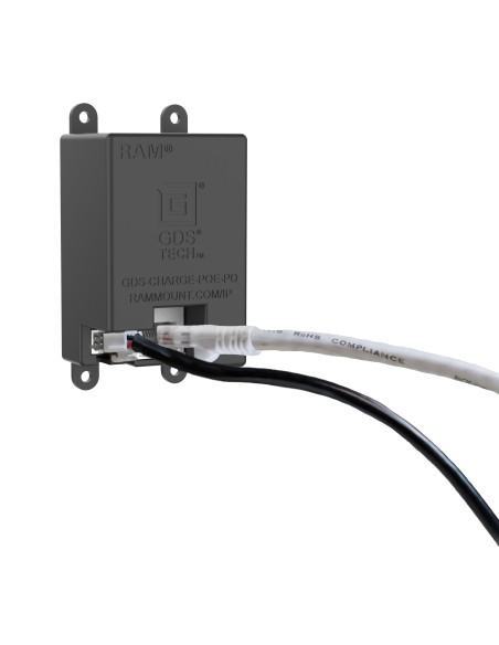 GDS® Uni-ConnT Tilt & Swivel Dock with PoE + Data - Gray GDS® Uni-ConnT Tilt & Swivel Dock with PoE + Data - Gray