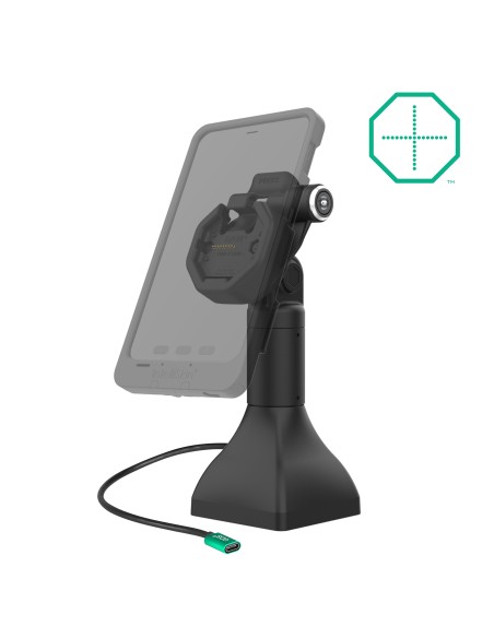 GDS® Uni-ConnT Powered 7" Locking Pedestal Dock with USB-C GDS® Uni-ConnT Powered 7" Locking Pedestal Dock with USB-C