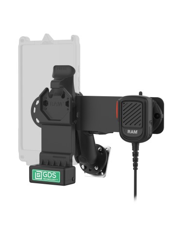 GDS® Uni-ConnT PTT Remote Speaker Mic Bundle for Kodiak