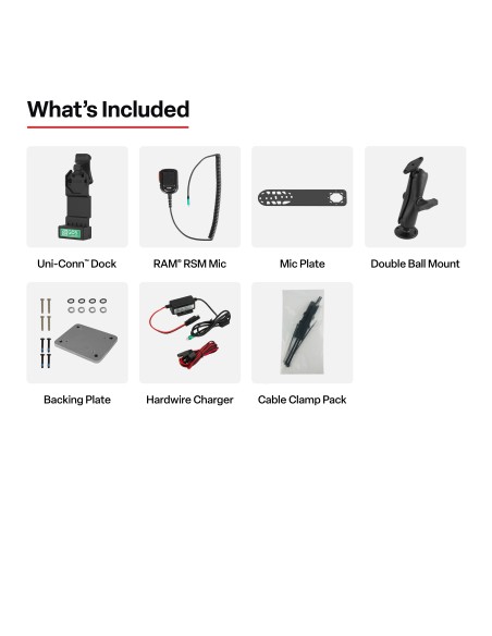 GDS® Uni-ConnT PTT Remote Speaker Mic Bundle for Kodiak