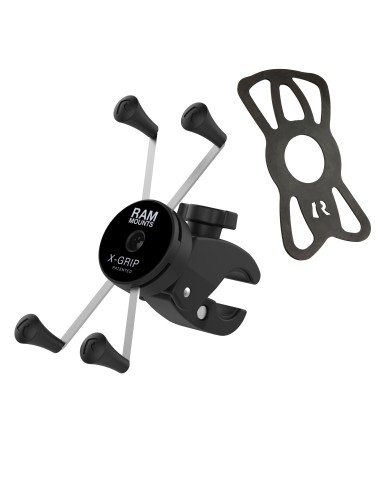 RAM® X-Grip® Large Phone Mount with Low-Profile Small Tough-ClawT