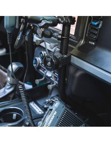 RAM® X-Grip® Large Phone Mount with Low-Profile Small Tough-ClawT
