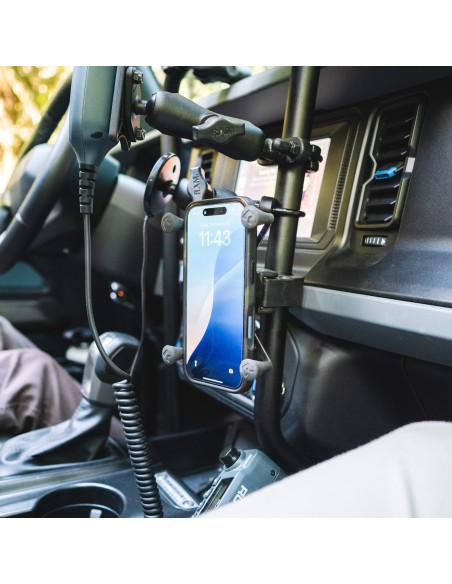 RAM® X-Grip® Large Phone Mount with Low-Profile Small Tough-ClawT