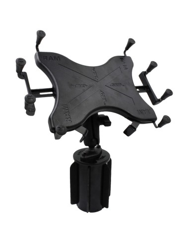 RAM® X-Grip® with RAM-A-CANT II Cup Holder Mount for 12"-13" Tablets
