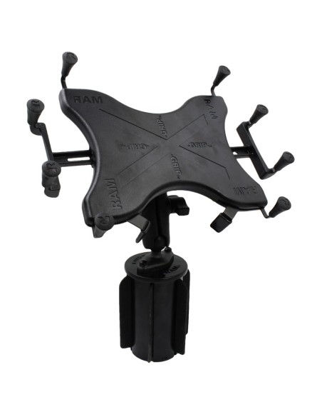 RAM® X-Grip® with RAM-A-CANT II Cup Holder Mount for 12"-13" Tablets