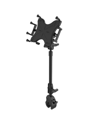 RAM® X-Grip® with RAM® Tough-ClawT 9" Pipe Mount for 9"-11" Tablets
