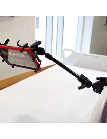 RAM® X-Grip® with RAM® Tough-ClawT 9" Pipe Mount for 9"-11" Tablets