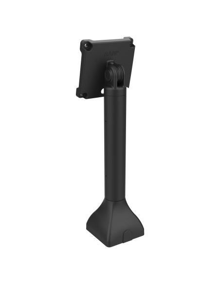 RAM® 14" Pedestal Mount with 100mm & 75mm VESA & Cable Routing