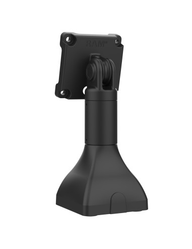 RAM® 7" Pedestal Mount with 75mm VESA & Cable Routing