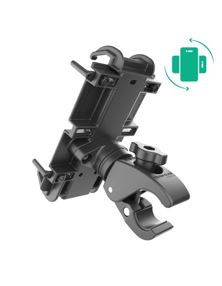 RAM® Quick-GripT XL Phone Mount with Rotating Low-Profile Tough-ClawT