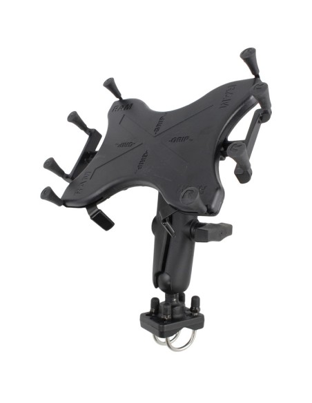 RAM® X-Grip® Mount with Double U-Bolt Base for 9"-11" Tablets