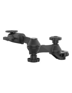 RAM® 90-Degree Dual Swing Arm Mount with Ball for Tough-BarT