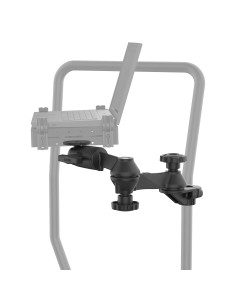 RAM® 90-Degree Dual Swing Arm Mount with Ball for Tough-BarT 2