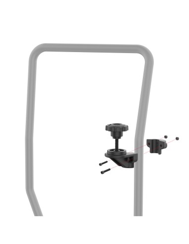 RAM® 90-Degree Swing Arm Flange Base for Tough-BarT