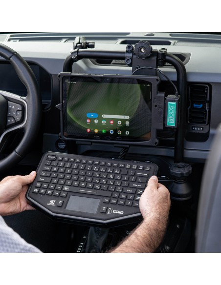 RAM® 90-Degree Swing Arm Flange Base for Tough-BarT