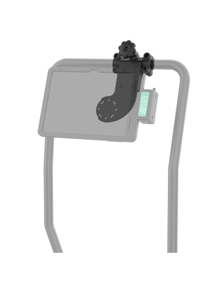 RAM® Friction Hinge Mount with AMPS Bracket for Tough-BarT