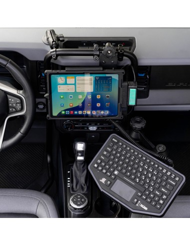 RAM® Friction Hinge Mount with AMPS Bracket for Tough-BarT