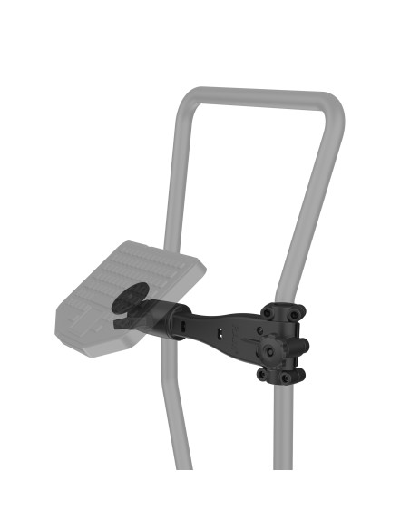 RAM® Friction Hinge 10" Socket Arm with Ball for Tough-BarT