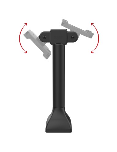 RAM® 14" Pedestal Mount with Dual 100mm VESA Adapters