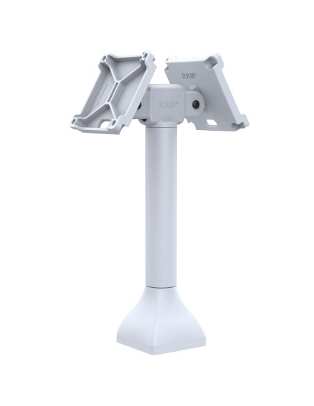 RAM® 14" Pedestal Mount with Dual 100mm VESA Adapters - Gray