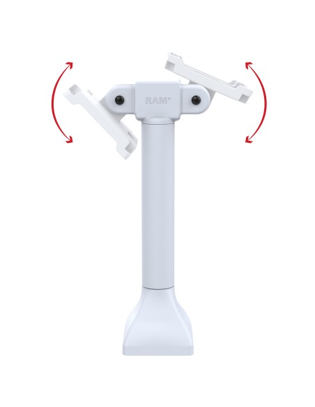 RAM® 14" Pedestal Mount with Dual 100mm VESA Adapters - Gray