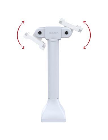 RAM® 14" Pedestal Mount with Dual 75mm VESA Adapters - Gray