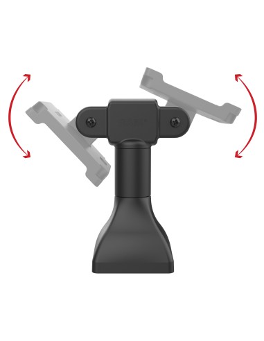 RAM® 7" Pedestal Mount with Dual 100mm VESA Adapters