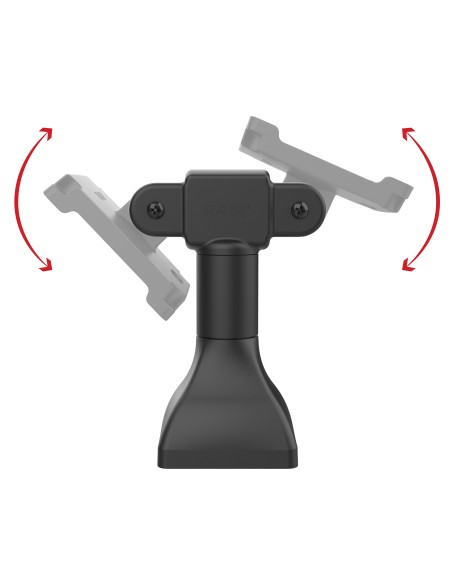 RAM® 7" Pedestal Mount with Dual 100mm VESA Adapters