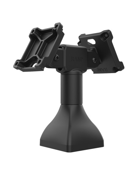 RAM® 7" Pedestal Mount with Dual 75mm VESA Adapters