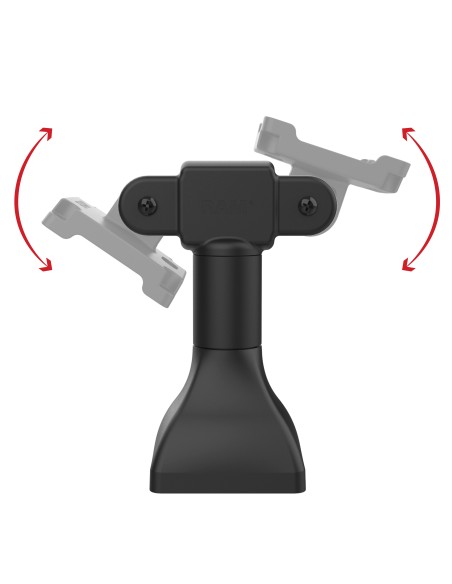 RAM® 7" Pedestal Mount with Dual 75mm VESA Adapters