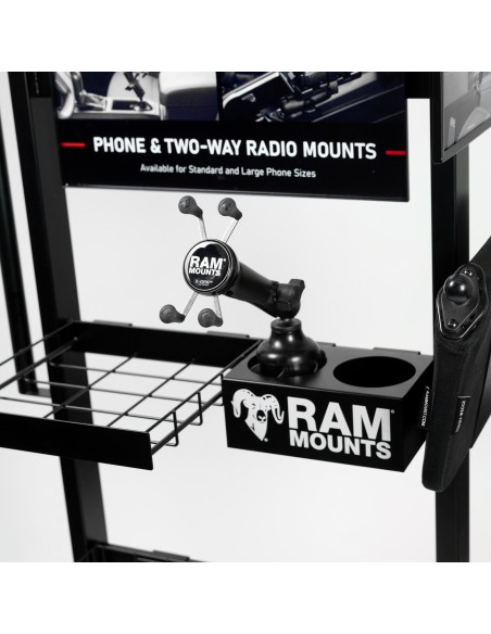 RAM® Standing Floor Display with Baskets