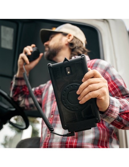GDS® Tough-DockT Klein VALOR PTT Vehicle Bundle for Samsung Tab Active3