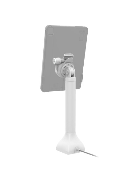 GDS® Uni-ConnT Powered 14" Locking Pedestal Dock with USB-C - Gray