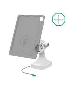 GDS® Uni-ConnT Powered Locking Tilt & Swivel Dock with USB-C + Data Gray 2