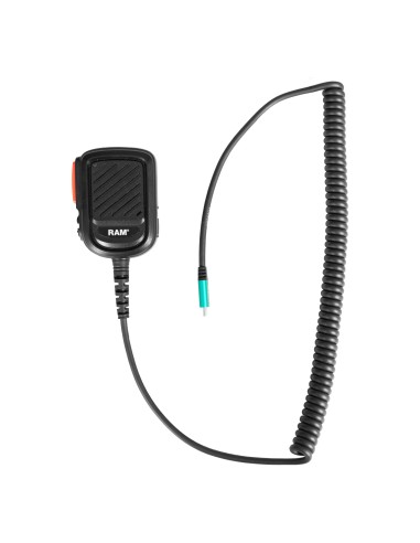 RAM® Remote Speaker Mic with USB-C for ESChat & Zello