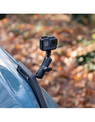 RAM® Tough-BallT for Bronco Hood Tie Down with Action Camera Adapter