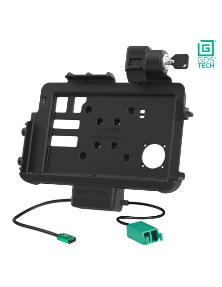 Locking GDS® Thin-Dock + Dual USB for Zebra ET401 10" with IntelliSkin®