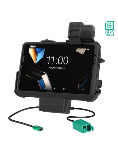 GDS® Thin-DockT + Dual USB for Zebra ET401 & ET4x 8" with IntelliSkin®