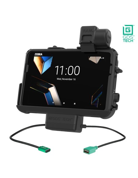 GDS® Thin-DockT + Data for Zebra ET401 & ET4x 8" with IntelliSkin®