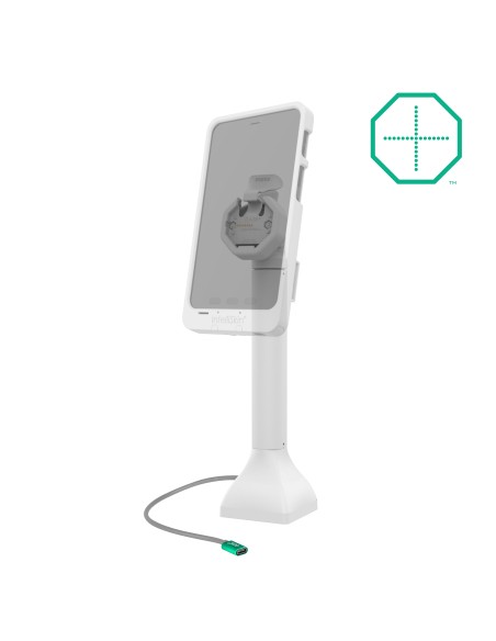 GDS® Uni-ConnT Powered 14" Pedestal Dock with USB-C - Gray