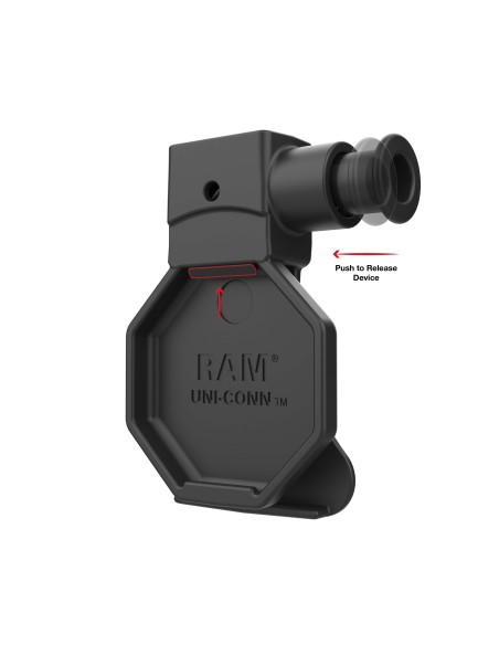 RAM® Belt Clip Holder with Release Button for GDS® Uni-ConnT Button