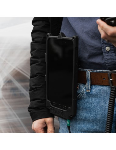 RAM® Belt Clip Holder with Release Button for GDS® Uni-ConnT Button