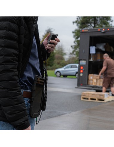 RAM® Belt Clip Holder with Release Button for GDS® Uni-ConnT Button