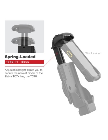 RAM® Form-Fit Powered Dock for Zebra TC73 & TC78