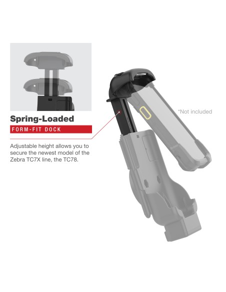 RAM® Form-Fit Holder for Zebra TC73 & TC78