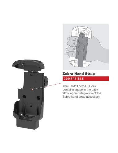 RAM® Form-Fit Holder for Zebra TC73 & TC78