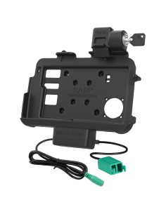 Locking RAM® Thin-DockT + Dual USB for Zebra ET401 8" 2