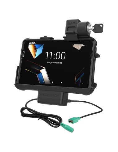 Locking RAM® Thin-Dock + Data for Zebra ET401 8"