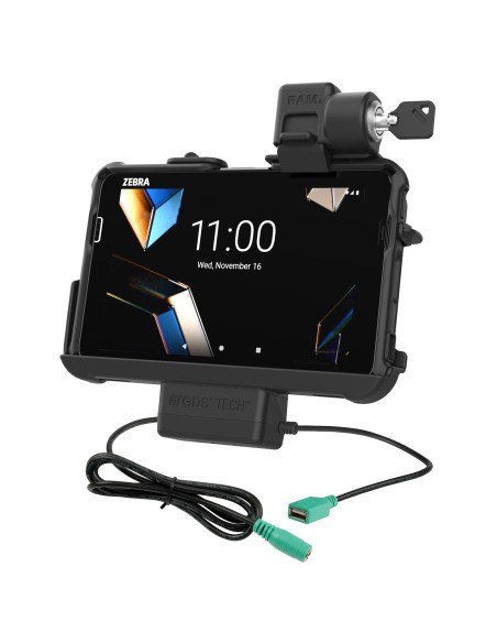 Locking RAM® Thin-Dock + Data for Zebra ET401 8"
