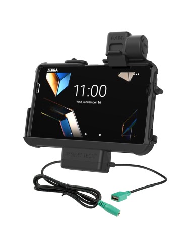 RAM® Thin-DockT + Data for Zebra ET401 & ET4x 8"